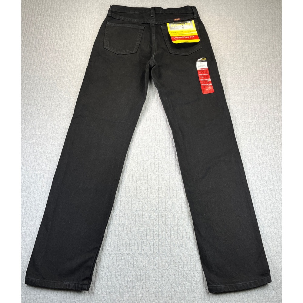 Rustler Straight Leg black jeans Women 29X32 Heavyweight new with‎ tags cowgirl